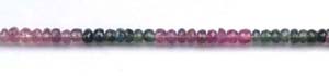 Bi Color Tourmaline Beads