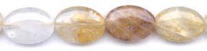 Yellow Hematoid Quartz Beads