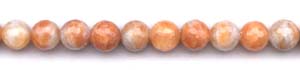 Orange Calcite Beads