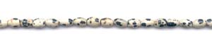 Dalmatian Jasper Beads