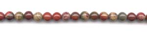 Apple Jasper Beads