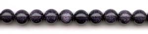 Blue Goldstone Beads