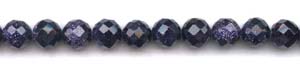 Blue Goldstone Beads