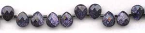 Blue Goldstone Beads