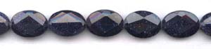 Blue Goldstone Beads