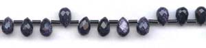 Blue Goldstone Beads