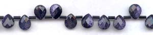 Blue Goldstone Beads