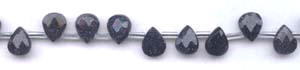 Blue Goldstone Beads