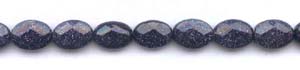 Blue Goldstone Beads