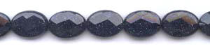 Blue Goldstone Beads