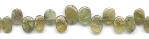 Green Garnet Beads