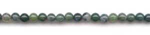 Moss Agate Beads