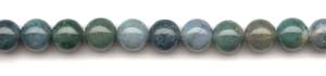 Moss Agate Beads