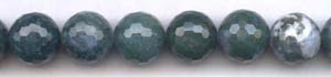 Moss Agate Beads