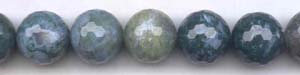 Moss Agate Beads