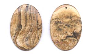 Picture Jasper Beads