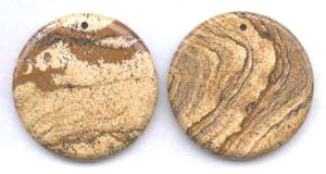 Picture Jasper Beads