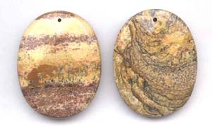 Picture Jasper Beads