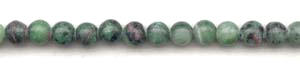 Ruby Zoisite Beads