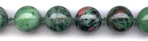 Ruby Zoisite Beads