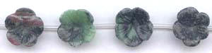 Ruby Zoisite Beads