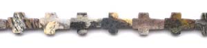 Silver Leaf Jasper Beads