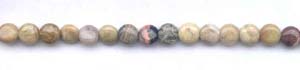 Silver Leaf Jasper Beads