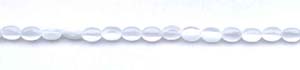 White Cat Eye Beads