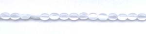 White Cat Eye Beads