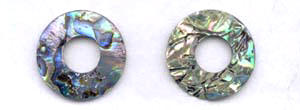 Abalone Donut Beads