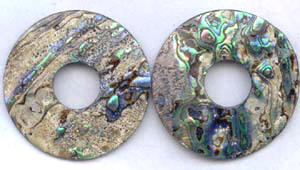 Abalone Donut Beads
