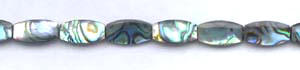Abalone Flat Oval Beads