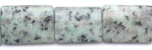 Kiwi Jasper Dime Beads