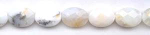 White Opal Beads