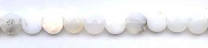 White Opal Beads