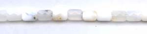 White Opal Beads