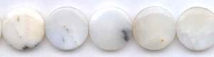 White Opal Beads