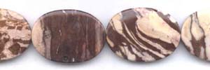 Brown Zebra Beads