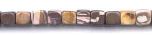 Brown Zebra Beads