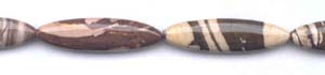 Brown Zebra Beads