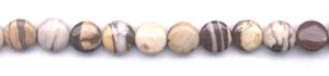 Brown Zebra Beads