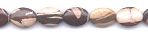 Brown Zebra Beads