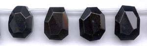 Black Obsidian Beads