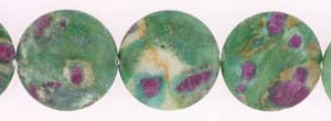 Ruby in Fuchsite Beads