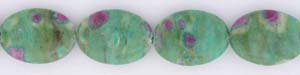 Ruby in Fuchsite Beads