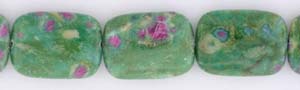 Ruby in Fuchsite Beads