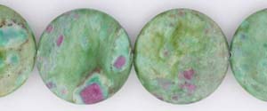 Ruby in Fuchsite Beads