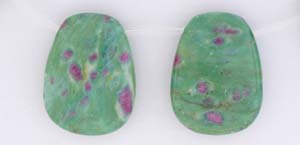 Ruby in Fuchsite Beads