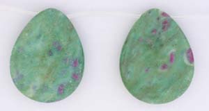 Ruby in Fuchsite Beads