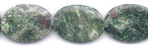 Ruby in Fuchsite Beads